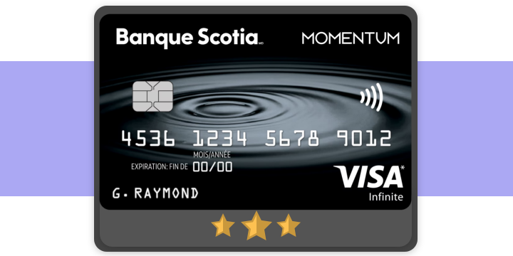 Carte Visa Infinite Momentum Scotia