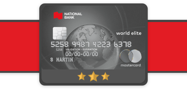 Carte de crédit Mastercard World Elite