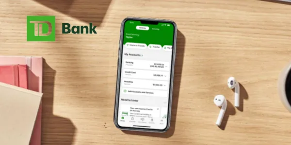 TD Unlimited Chequing Account app banking