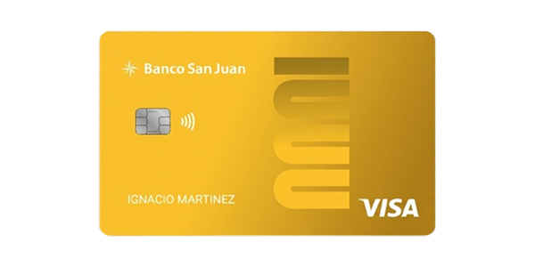 Tarjeta de crédito Internacional Banco San Juan